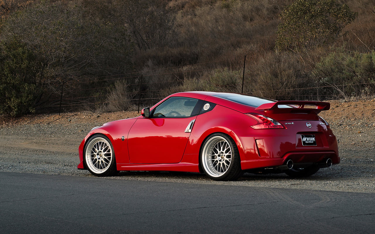 Nissan 370Z Aftermarket Wheel Guide - Setups & Fitment